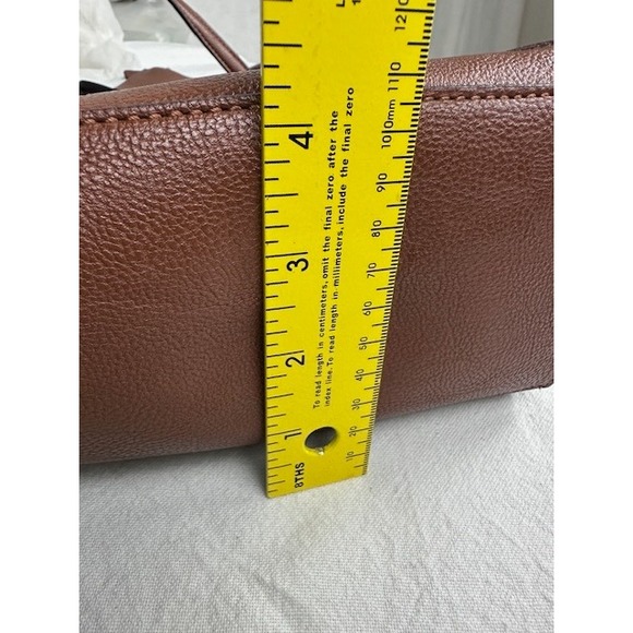 Calvin Klein Brown Tote Bag with Crossbody Strap & Pouch - Picture 5 of 16